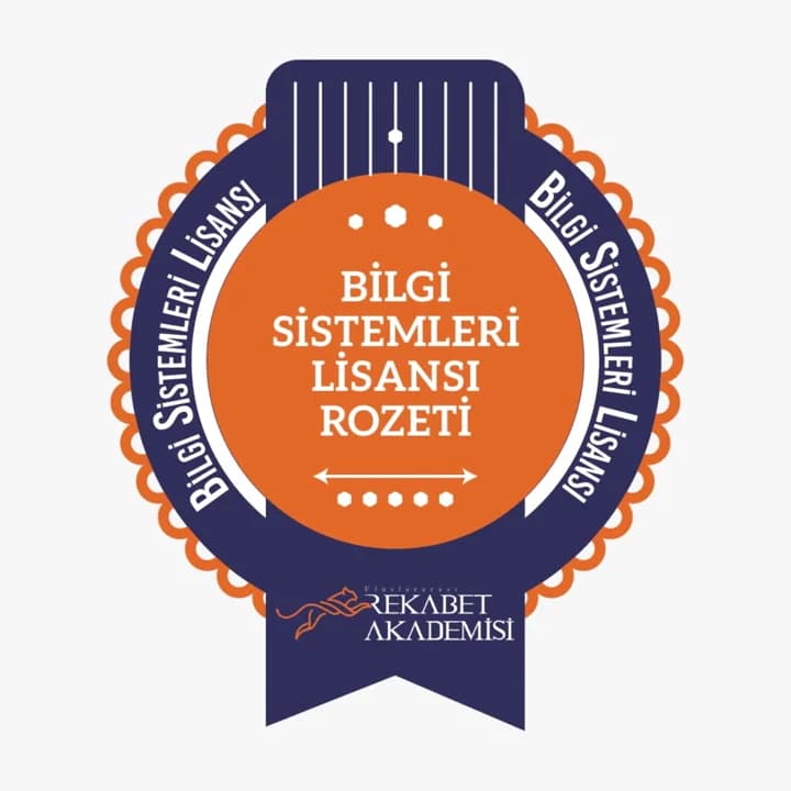 Bilgi Sistemleri Lisansı Rozeti