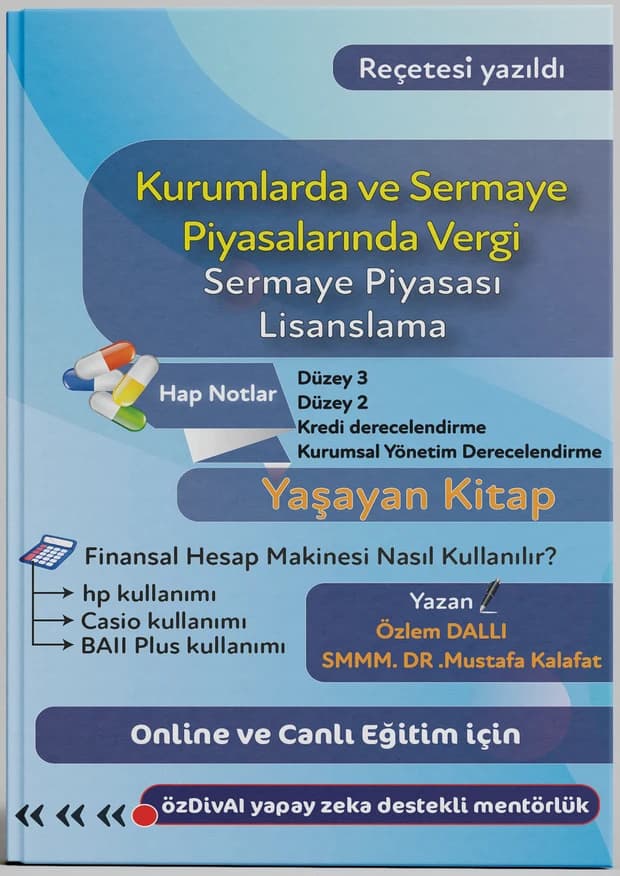 Kurumlarda ve Sermaye Piyasalarında Vergilendirme — Yaşayan Kitap